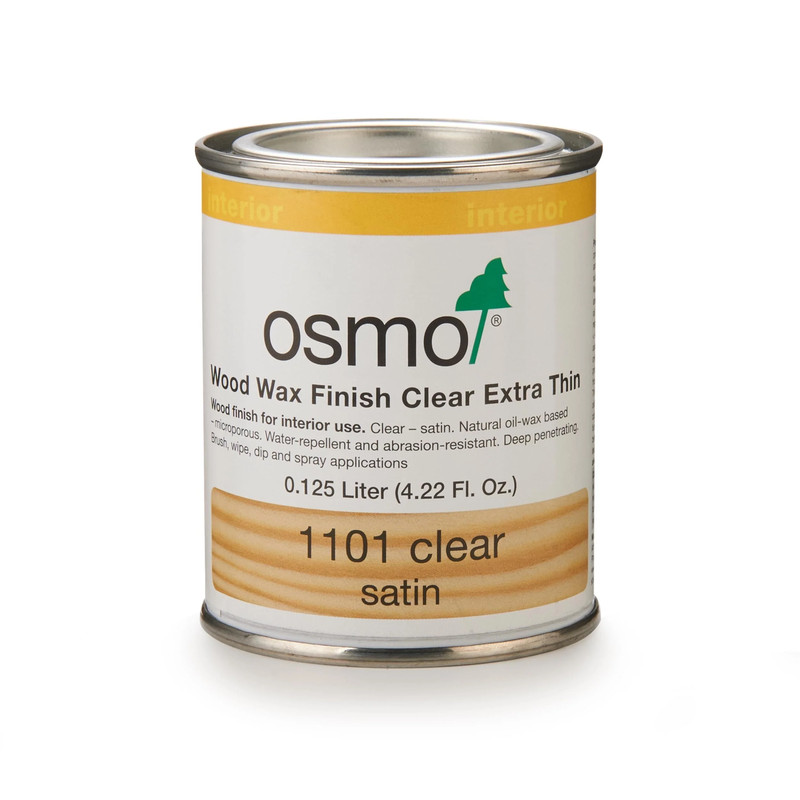 Wood Wax Finish - Solvent Based - Finish Color:Clear Extra Thin - Size:0.125 Liter
